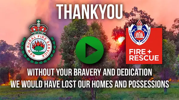 Firefighters Tribute Poster