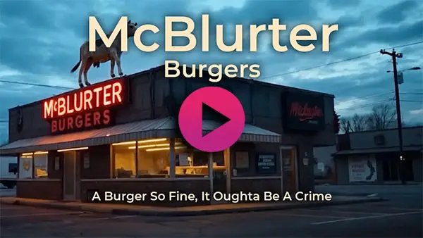 Video Epic McBlurter Burger Video Poster